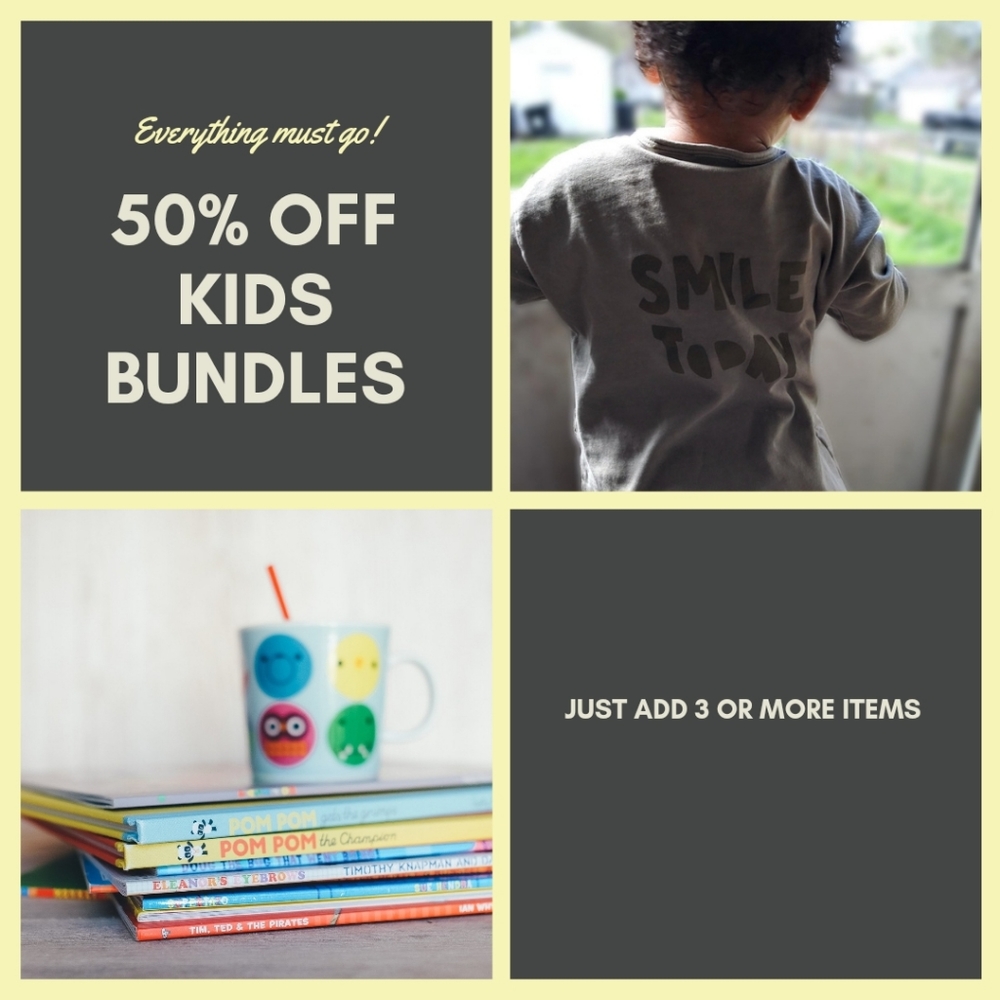 50% off kids bundles❤